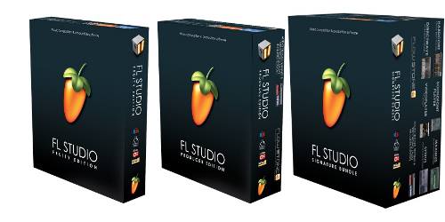 Trois versions de Fl Studio