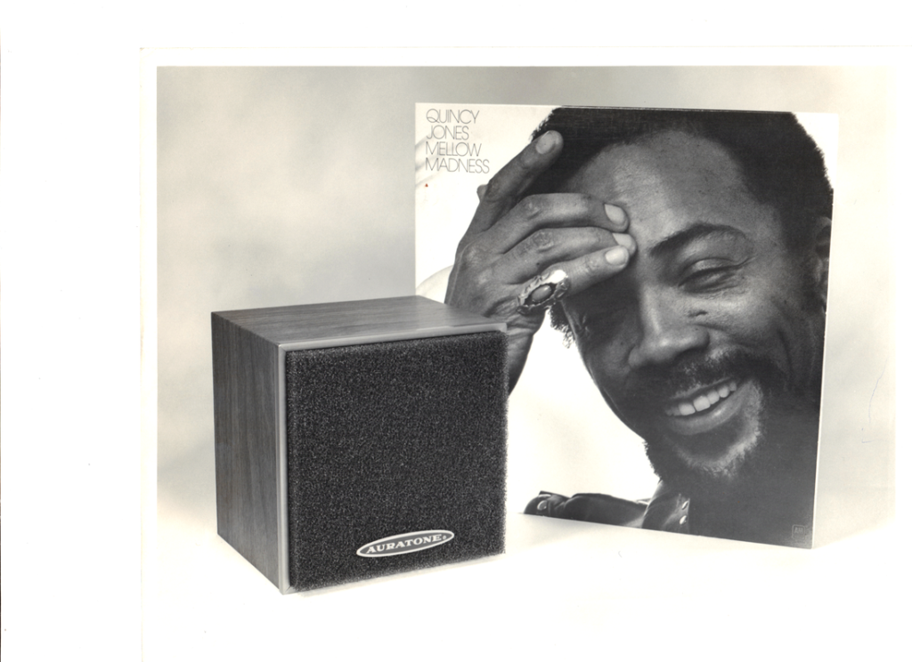 Quincy Jones publicités Auratone 5C5C